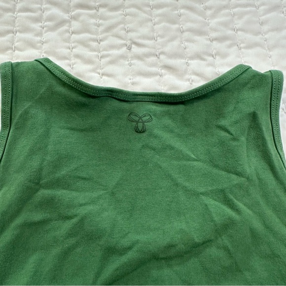 Aritzia TNA Chill Bodycon Malibu Olive Green Ruched Mini Dress - Picture 13 of 13